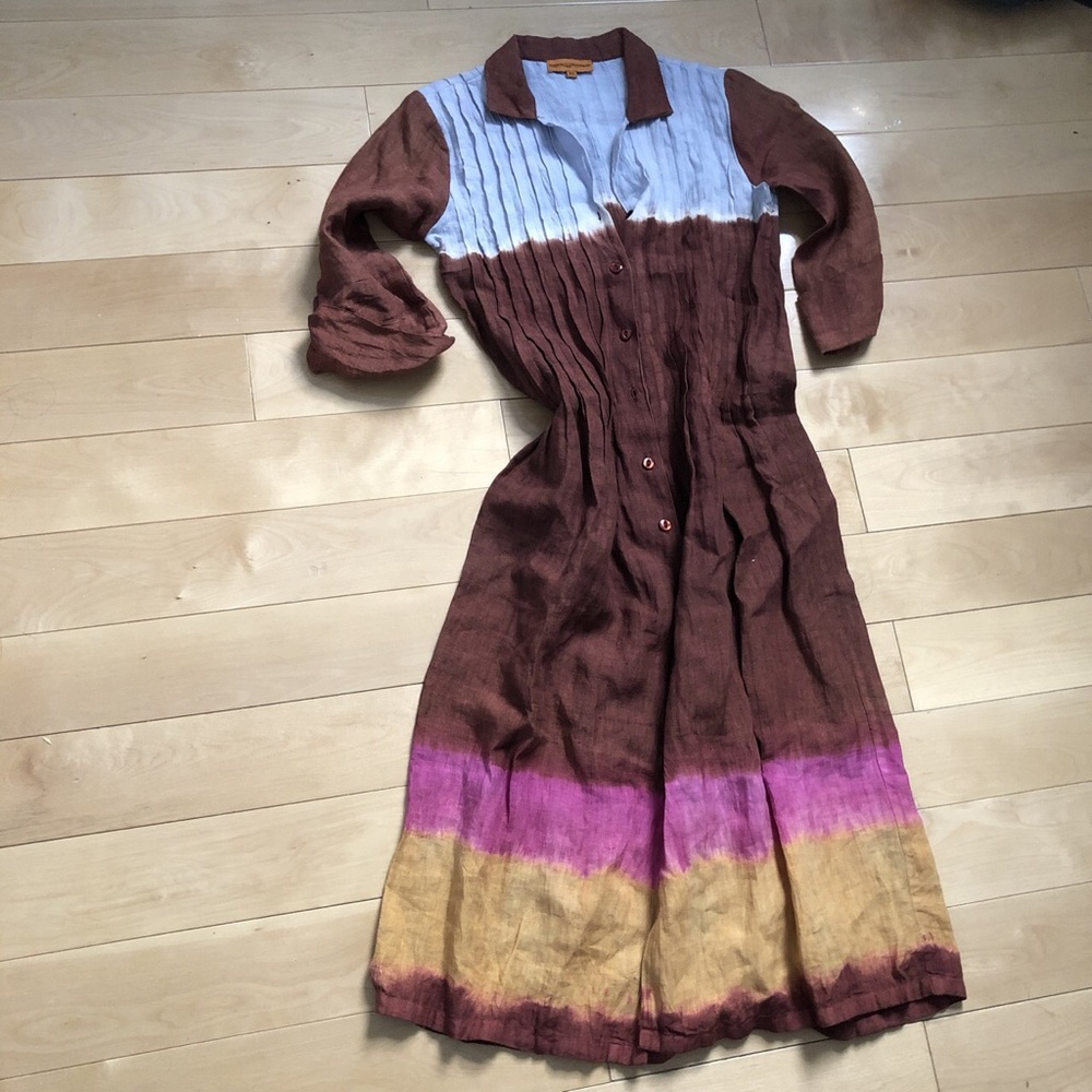 Roberta Freymann Tie Dye Dress